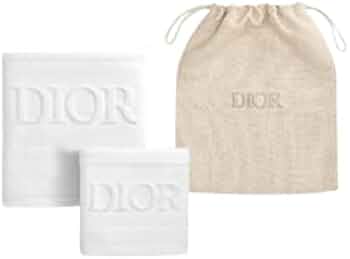 Amazon｜Dior ディオール オリジナルタオル2枚セット​ポーチ付き ロゴ